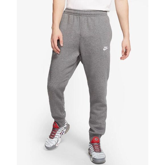 Nike Club Fleece Jogger Cargo Sweat Pants Gray Mens Size Medium BV2671-063